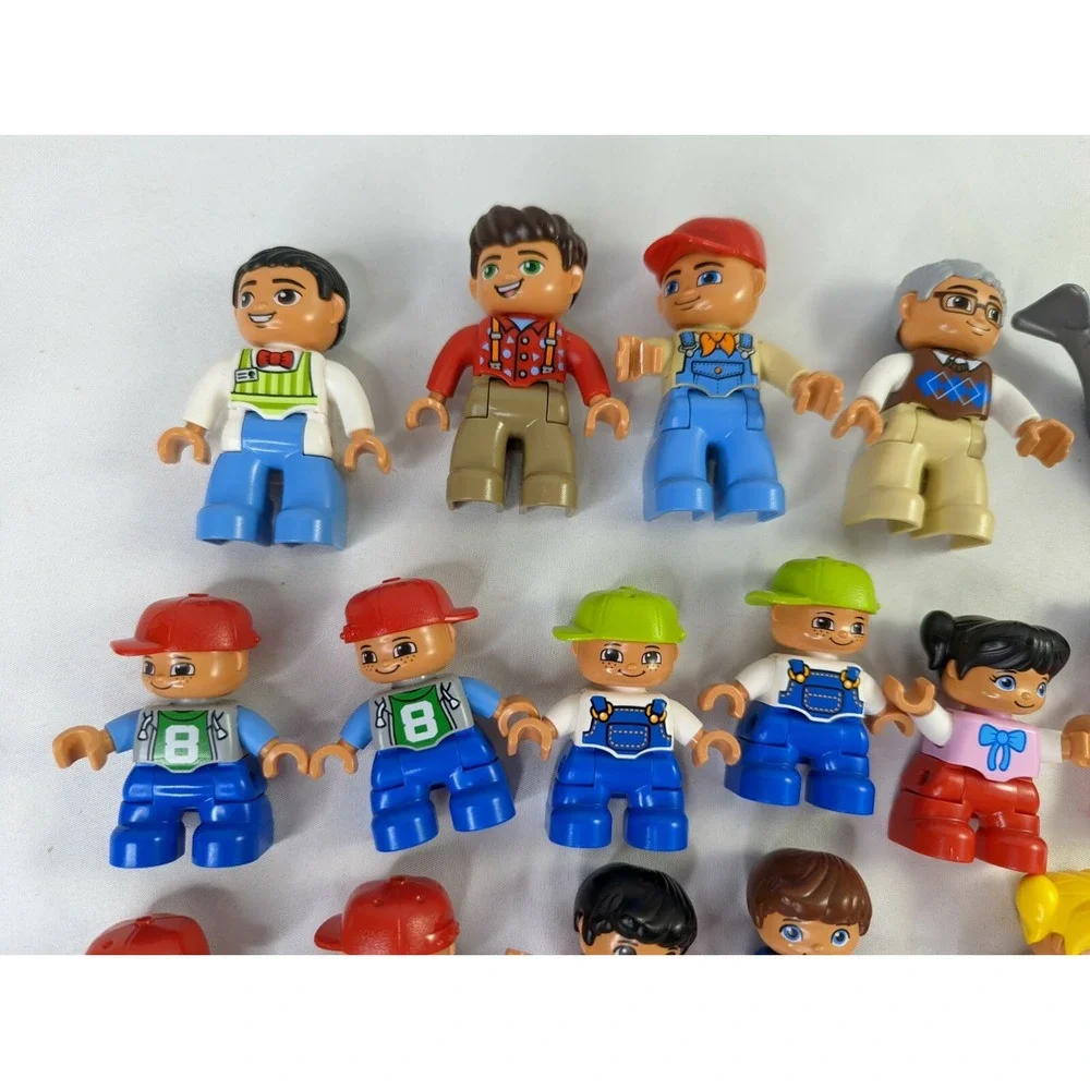 Lego Duplo Boy Girls Men Grandpa‎ People Fish Lot